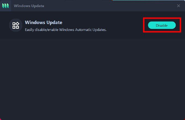 tắt cập nhật Win 10 bằng EaseUS Tools M 2