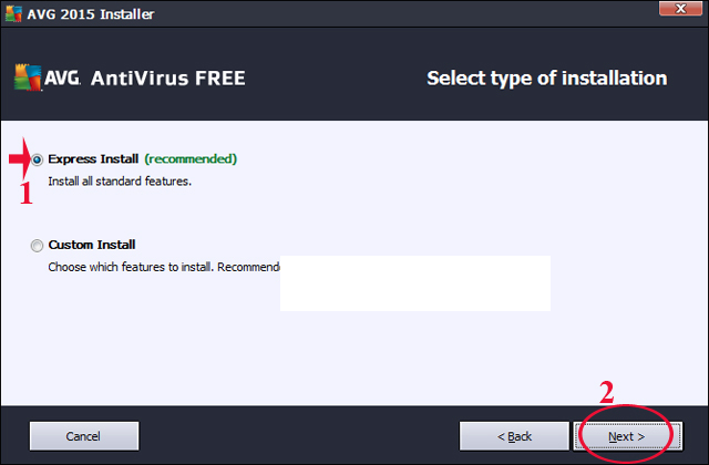 cài đặt AVG AntiVirus Free 2017 bước 6