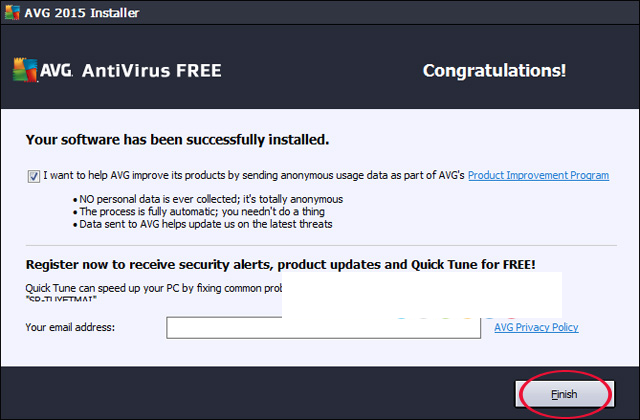 cài đặt AVG AntiVirus Free 2017 bước 8