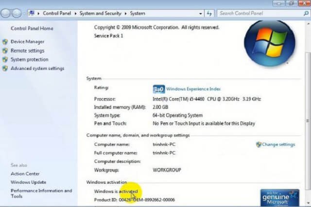 cách sử dụng Windows Loader 2.2.2 bước 4