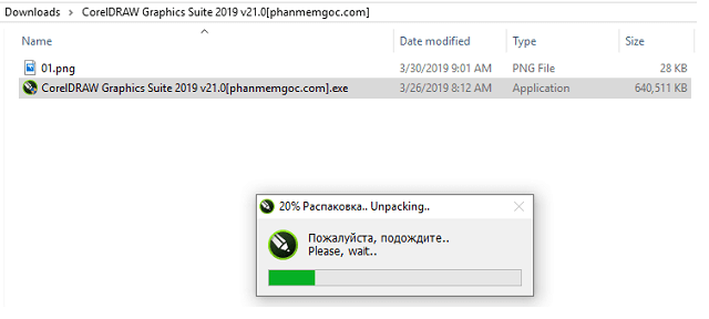 cài đặt CorelDRAW Graphics Suite 2019-2