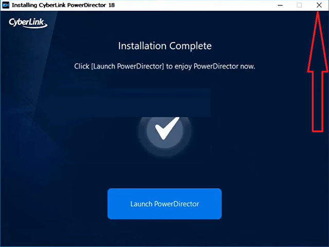 cài đặt CyberLink PowerDirector 10