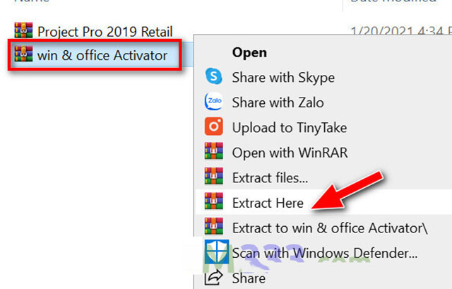 Cài đặt Microsoft Project 2019-8