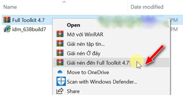 cài đặt IDM Full Toolkit 4.7-7