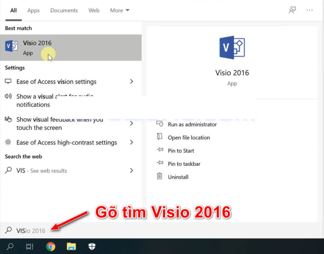 Cài đặt Visio 2016 Professional bước 4