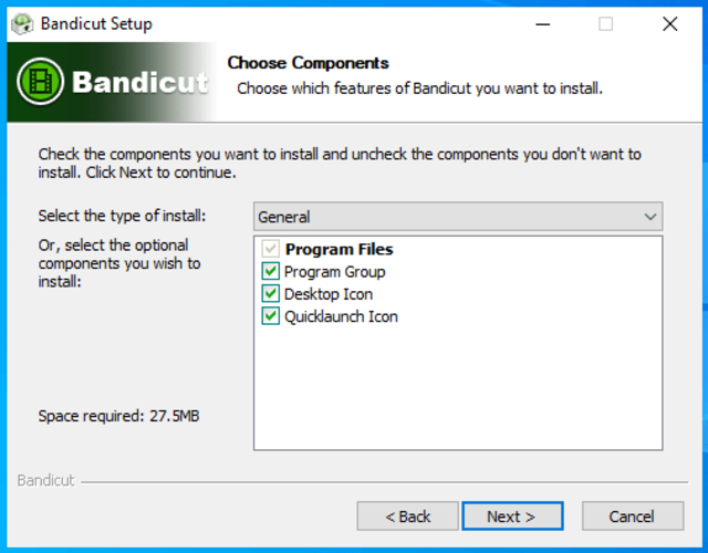 cài đặt Bandicut bước 6