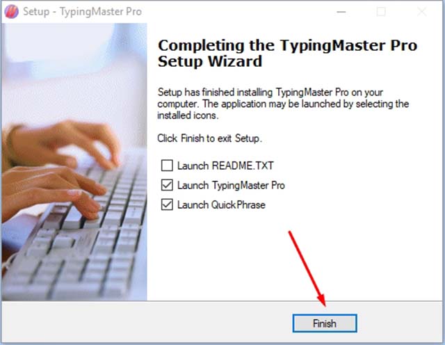 cài đặt TYPINGMASTER PRO 10 bước 10