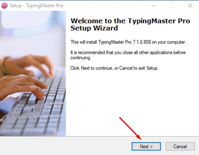 cài đặt TYPINGMASTER PRO 10 bước 3