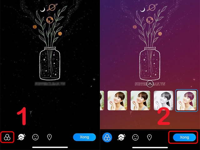 Thay đổi hình nền sẵn có trên Zalo 6