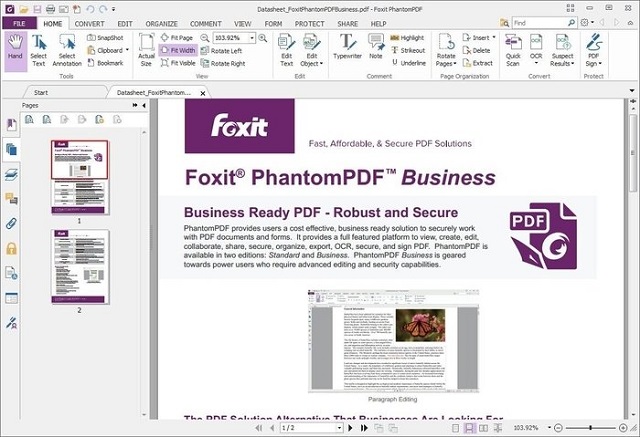 Foxit PhantomPDF Business 10.0-8