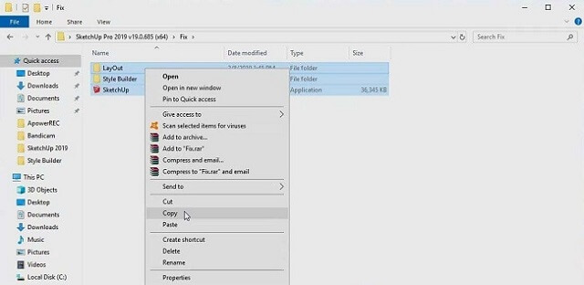 cài đặt phần mềm SketchUp Pro 2019-3