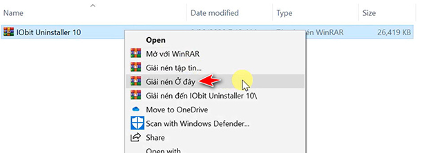 cài đặt Iobit Uninstaller 1