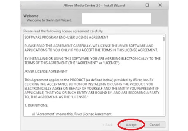 Cài đặt phần mềm JRiver Media Center 26.0.89-2