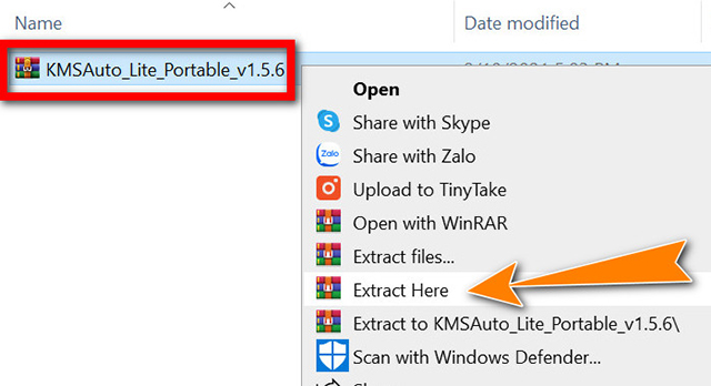 cài đặt KMSAuto 1