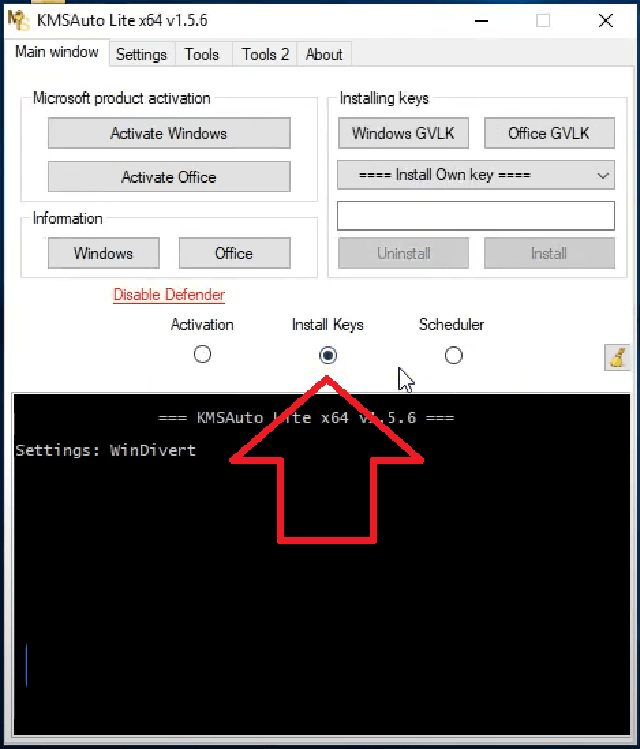 cài đặt KMSAuto 4