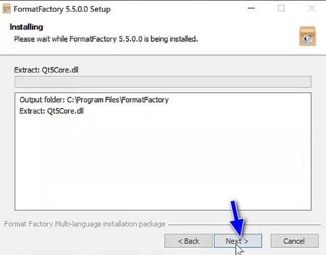 cài đặt Format Factory 5