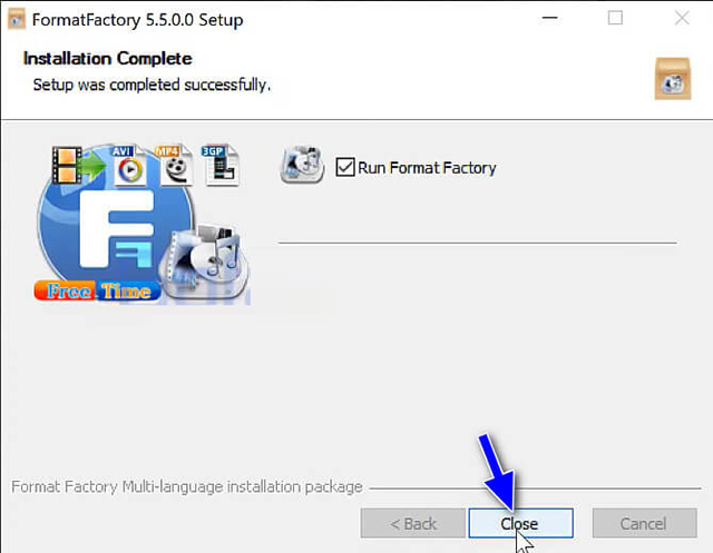 cài đặt Format Factory 6