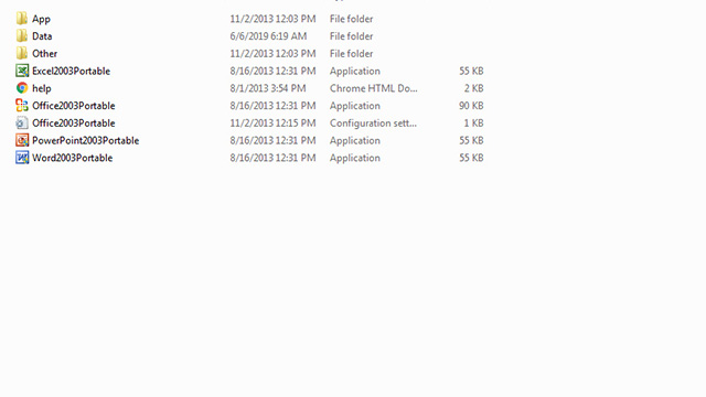 cách cài đặt office 2003 portable-4