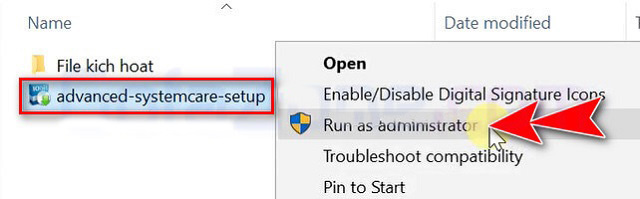 cài đặt Advanced SystemCare 14.2.0.220-1