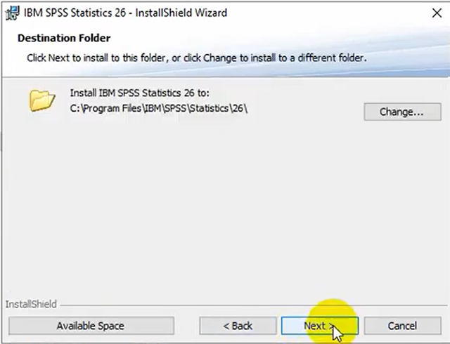 Cài đặt SPSS 26 Full Key 7