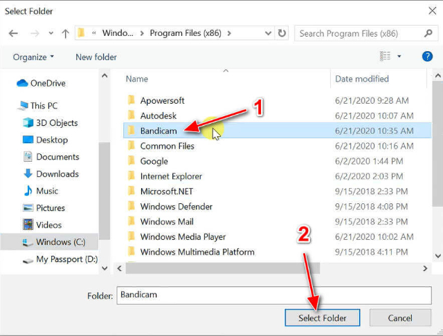 cài đặt Bandicam full crack 16