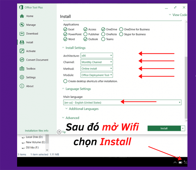 Cài đặt Microsoft Office 365-11
