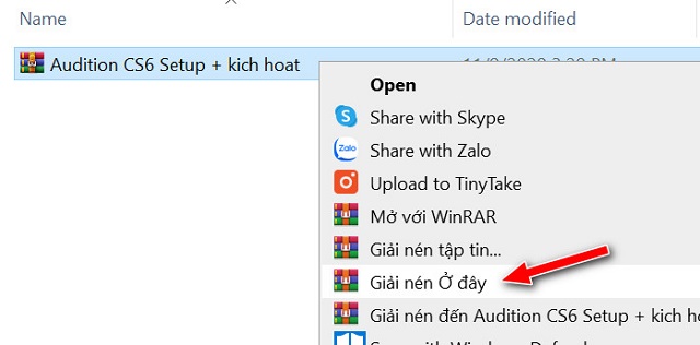 cài đặt Adobe Audition CS6-1