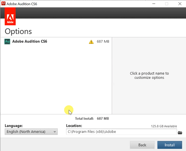 cài đặt Adobe Audition CS6-7