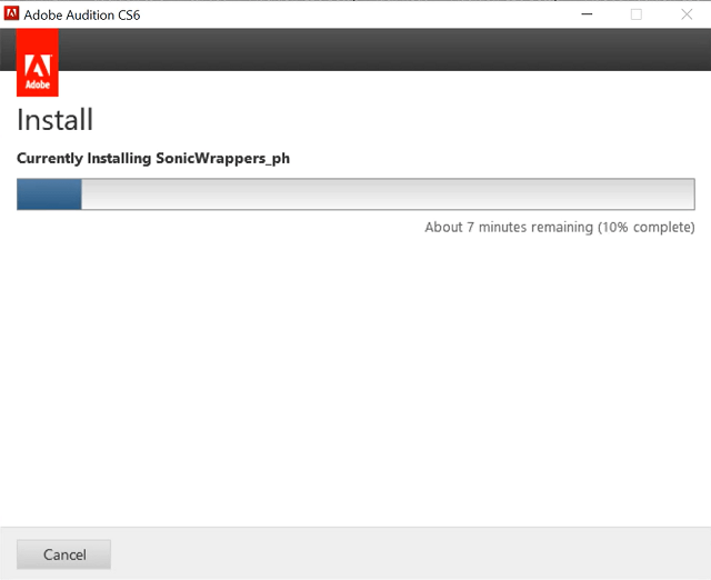 cài đặt Adobe Audition CS6-8