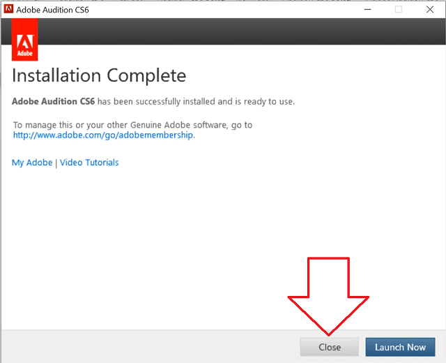 cài đặt Adobe Audition CS6-9