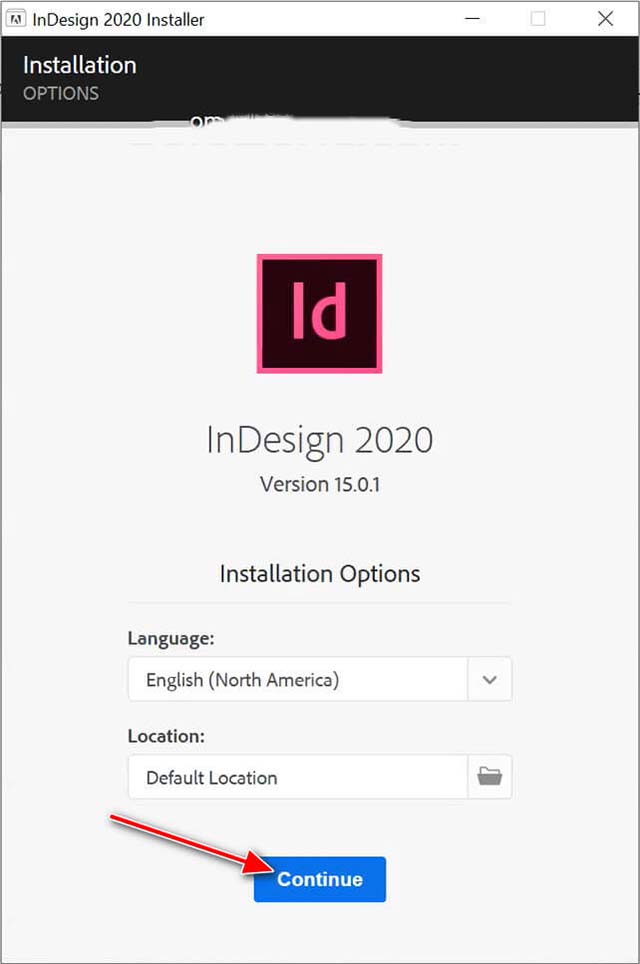 Cài đặt Adobe Indesign CC 2020-5