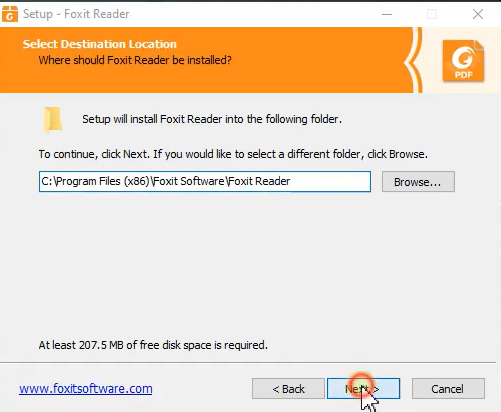 cài đặt Foxit Reader full crack-5