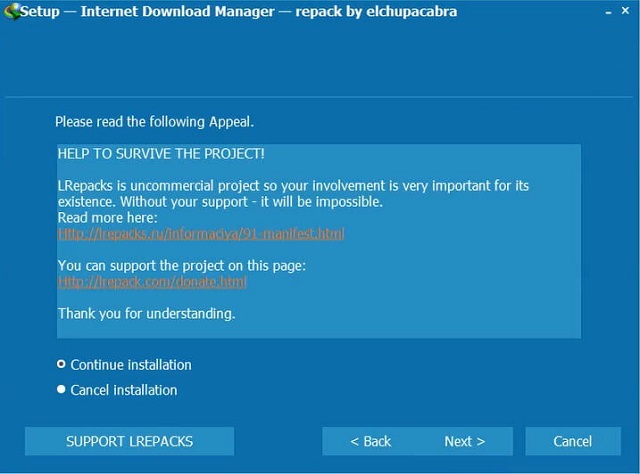 cài đặt IDM silent-4