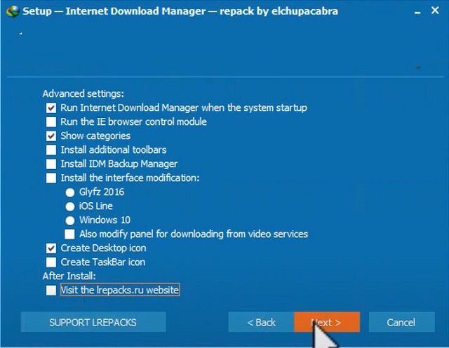 cài đặt IDM silent-7