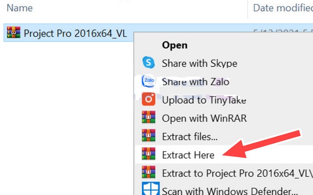 cài đặt Microsoft Project 2016-1