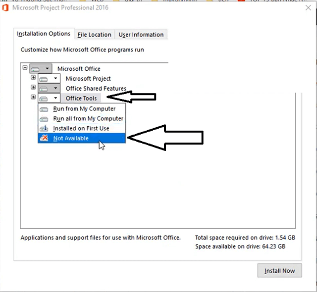 cài đặt Microsoft Project 2016-5