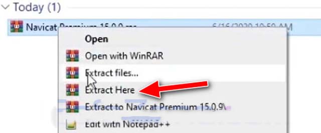 cài đặt Navicat Premium 15-1