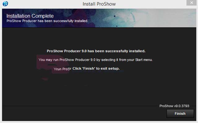 cài đặt phần mềm Proshow Producer 10
