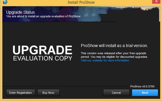 cài đặt phần mềm Proshow Producer 5