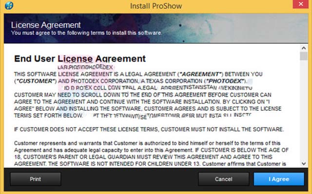 cài đặt phần mềm Proshow Producer 6