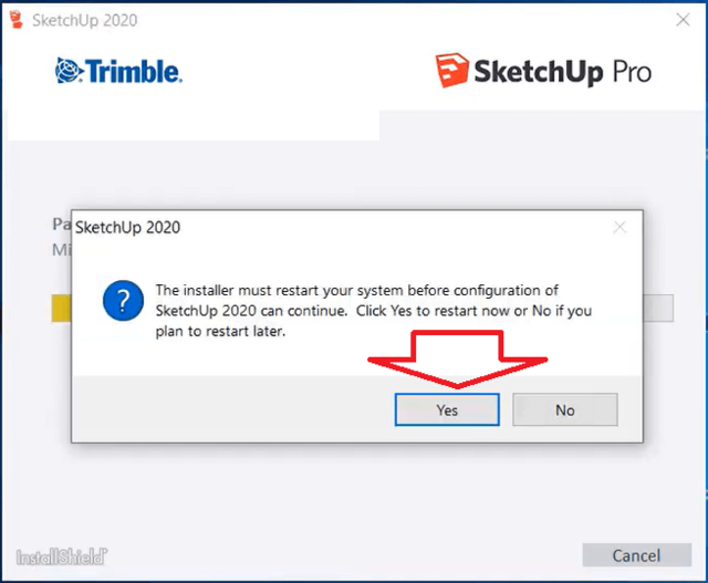 Cài đặt SketchUp Pro 2020 bước 5