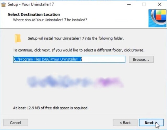 cài đặt Your Uninstaller bước 2