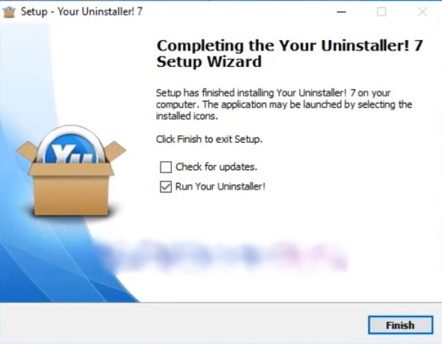 cài đặt Your Uninstaller bước 4
