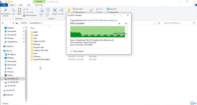 cài đặt Autocad 2015-2