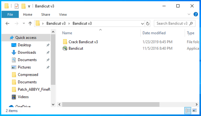 cài đặt Bandicut bước 2