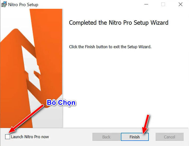 cài đặt Nitro Pro 13-5