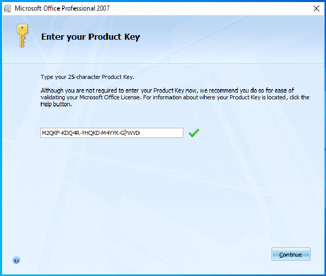 cài đặt Microsoft Office 2007-1