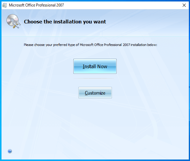 cài đặt Microsoft Office 2007-3