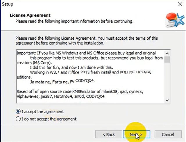 Kích hoạt Office 2013 bằng KMSpico 2