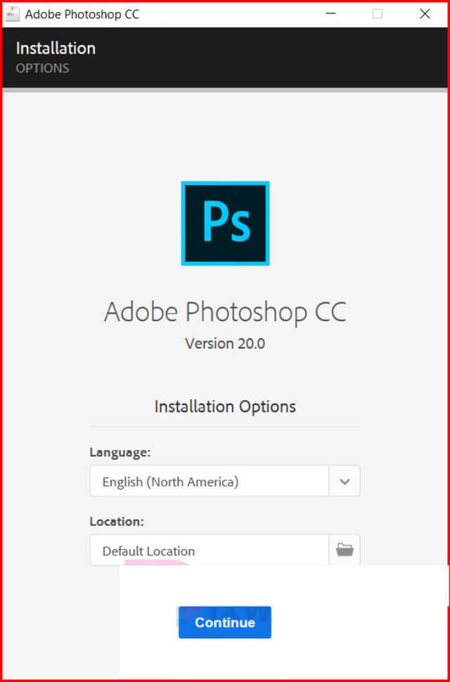 cài đặt Photoshop CC 2019-3